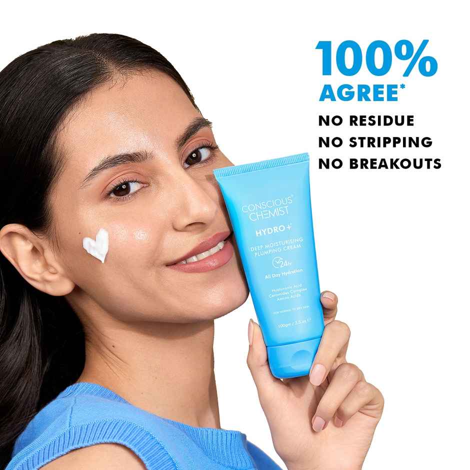 Conscious Chemist Hyaluronic Acid Lightweight Gel Moisturizer For Intense Hydration