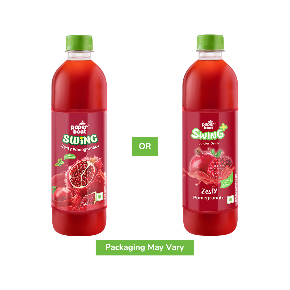 Paper Boat Swing Pomegranate Fruit Juice