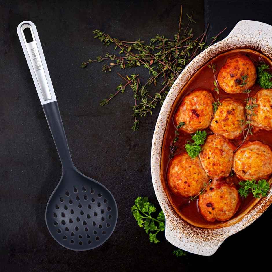 Habitat Premium Nylon Skimmer | Perfect Elegant Functionality | Hanging Loop | Dish Washer Safe