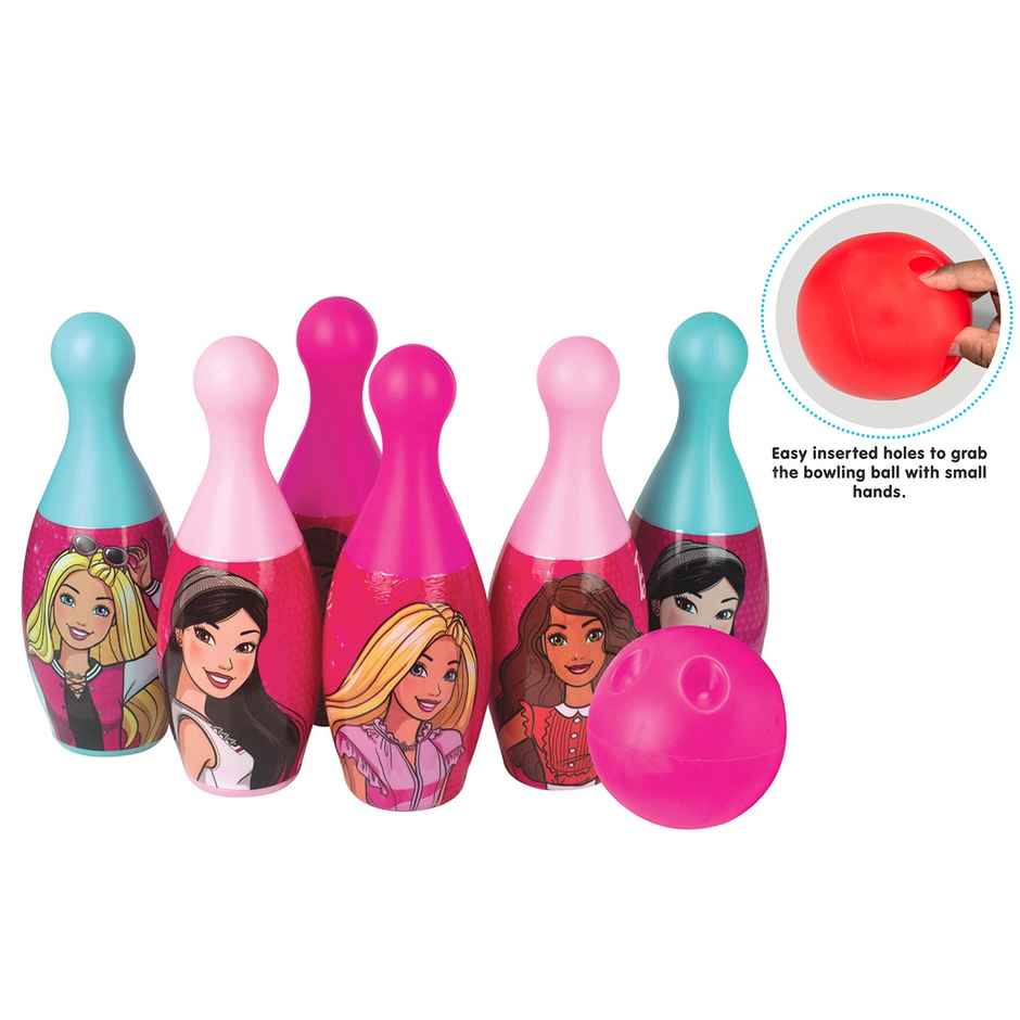 ITOYS Bowling Set Pvc-Barbie 0xc004530dd8 (Assorted)
