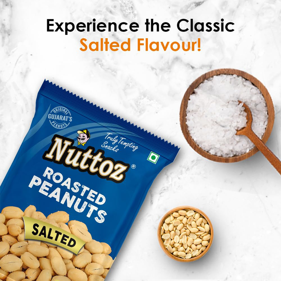 Nuttoz Roasted Peanut Salted