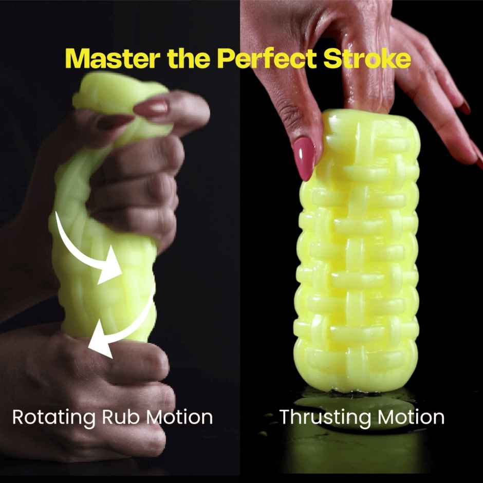 Leezu's Sultaan Stroker Personal Massager with Water Based Lubricating Gel