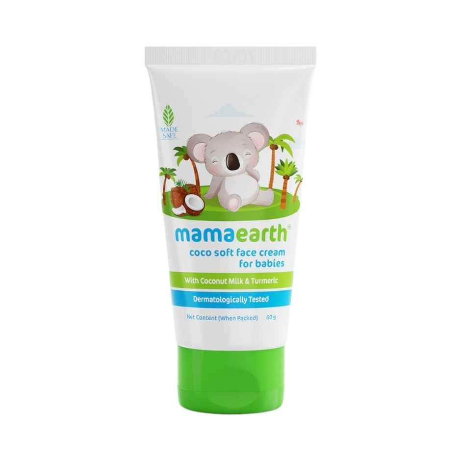 Mamaearth Coco Soft Face Cream With Coconut Milk & Turmeric For Babies For All Skin Type