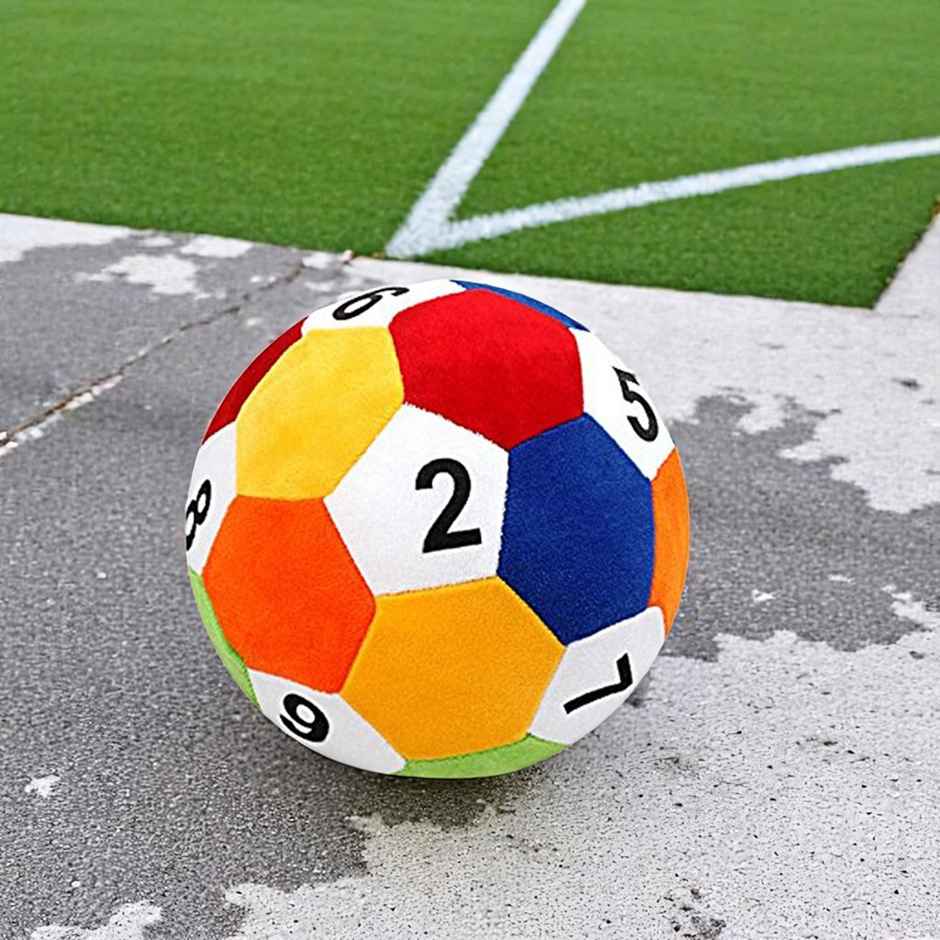 Babique Ball Numeric Plush Soft Toy Cute Kids Birthday Animal Baby Boys/Girls (25 cm)