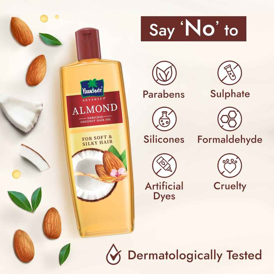 Parachute Advansed Almond Enriched Coconut Hair Oil