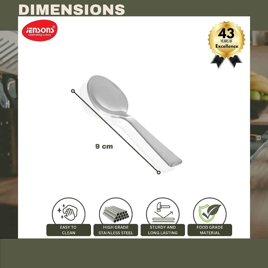 Jensons Flow Masala Spoon Set of 6