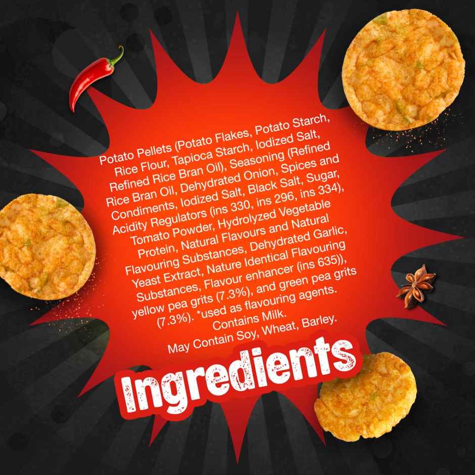 Bingo! Popped Chips Indian Spice Mix Combo 