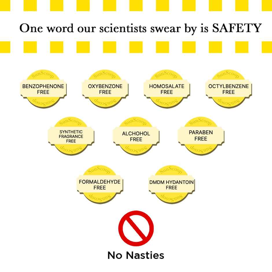 Sunscoop Daily SPF 50 Sunscreen Cream PA+++ For Normal, Oily, Dry, Sensitive Skin