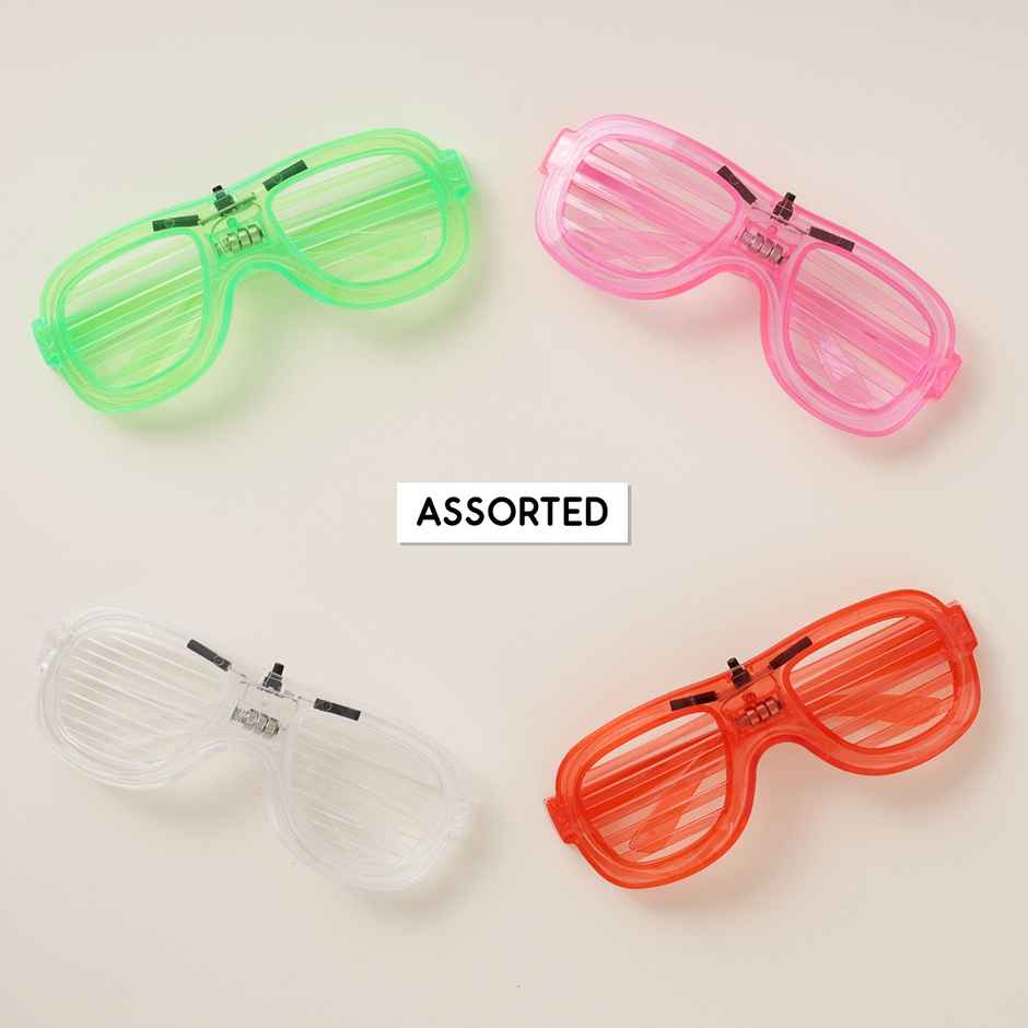 LED Party Glasses Rechargeable | Birthday Celebration Party Accessories | Propcon