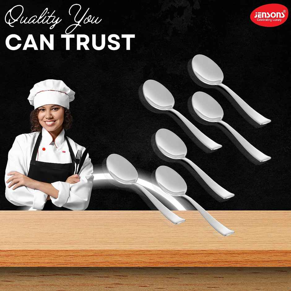 Jensons Flow Tea Spoon Set of 6