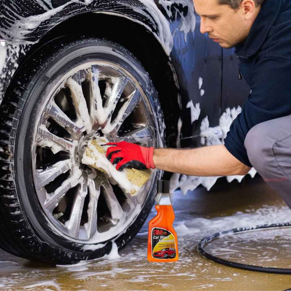 3M Car Wash Shampoo, High Foam, Remove Tough Dirt, Safe on Paint