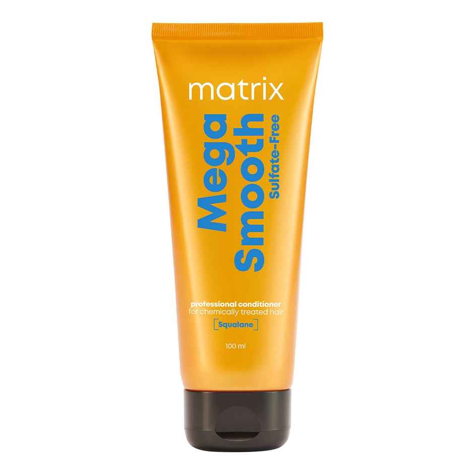 Matrix Mega Smooth Sulfate-free Conditioner For Bond Repair, Smoothens Hair, Safe for Treated Hair