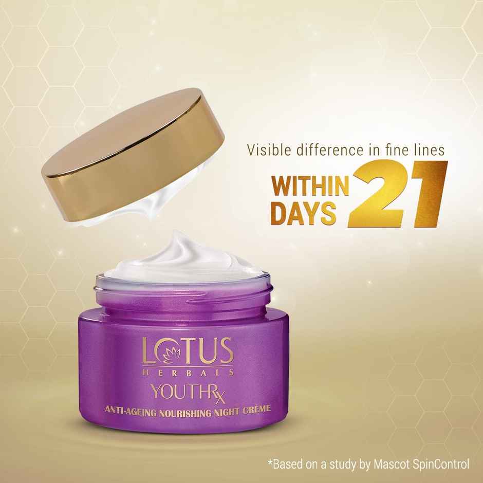 Lotus Herbals Youthrx Anti Ageing Nourishing Night Cream