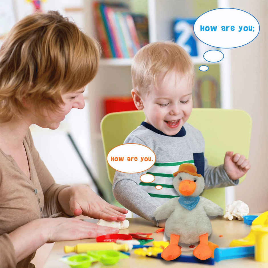 Toytales Duck | Soft Toy | Plushie | Stuffed Animal | Birthday | Gift For Kids | Electronic Toys