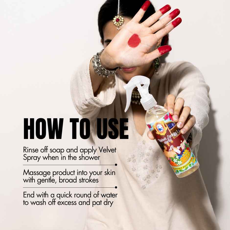 Hibiscus Monkey In Shower Moisturizer Velvet Spray Sharbat