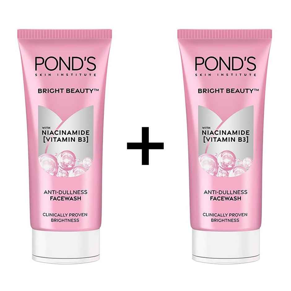Pond's Bright Beauty Anti-Dullness Facewash With Vitamin B3 Combo