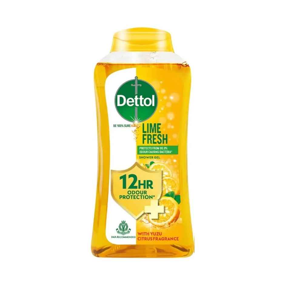 Dettol Body Wash and shower Gel | Lime Fresh Bottle
