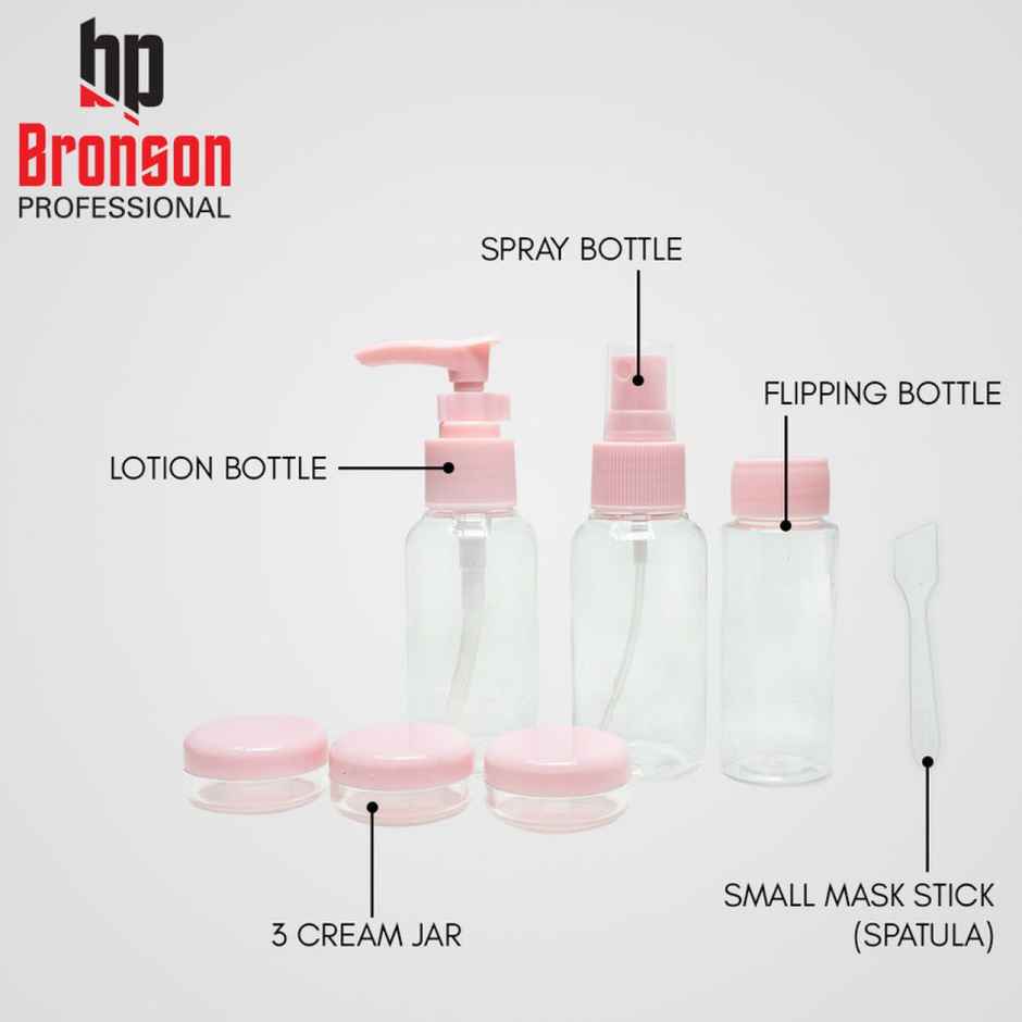 Bronson Professional Travel Bottles For Toiletries and Travel Essentials For Women