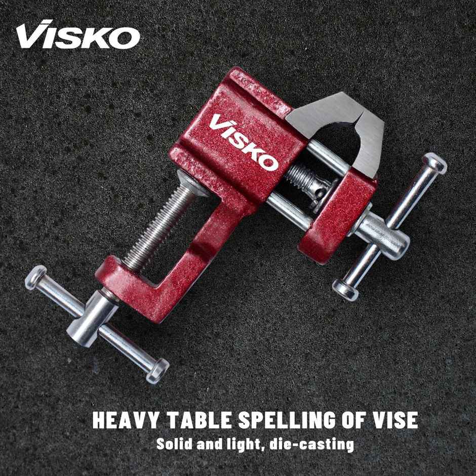 Visko 753 Baby Vise Pin Type With Clamp 25Mm Multi Vise Tool