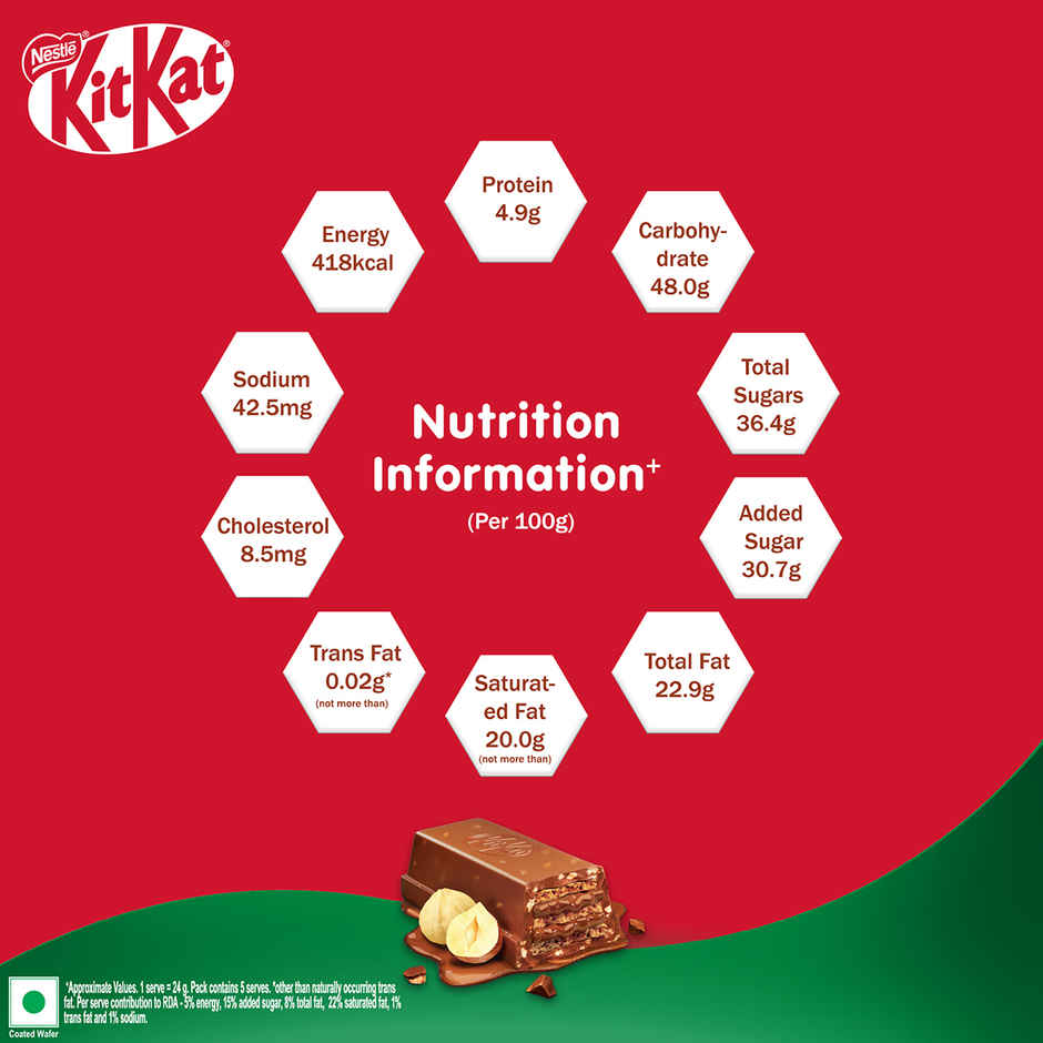 Kitkat Delights Hazelnut | Chocolate Bar