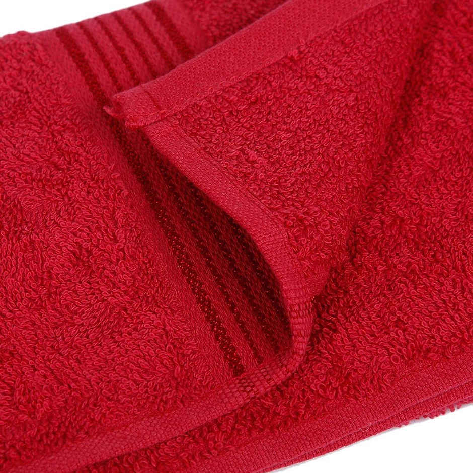 Bianca Ultra Soft Zero Twist 100% Cotton Towel | Aerocore Tech | 2 Pieces | Solid Burgundy