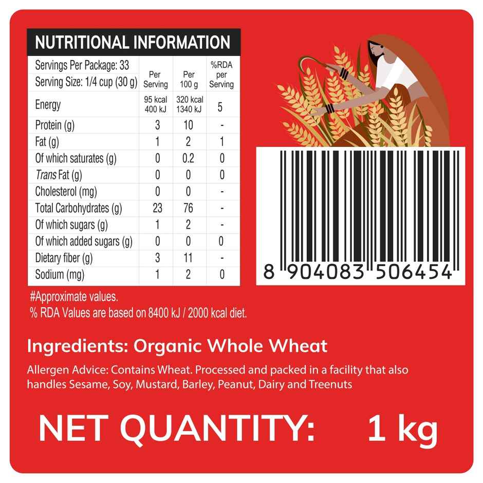 24 Mantra Organic Whole Wheat Atta