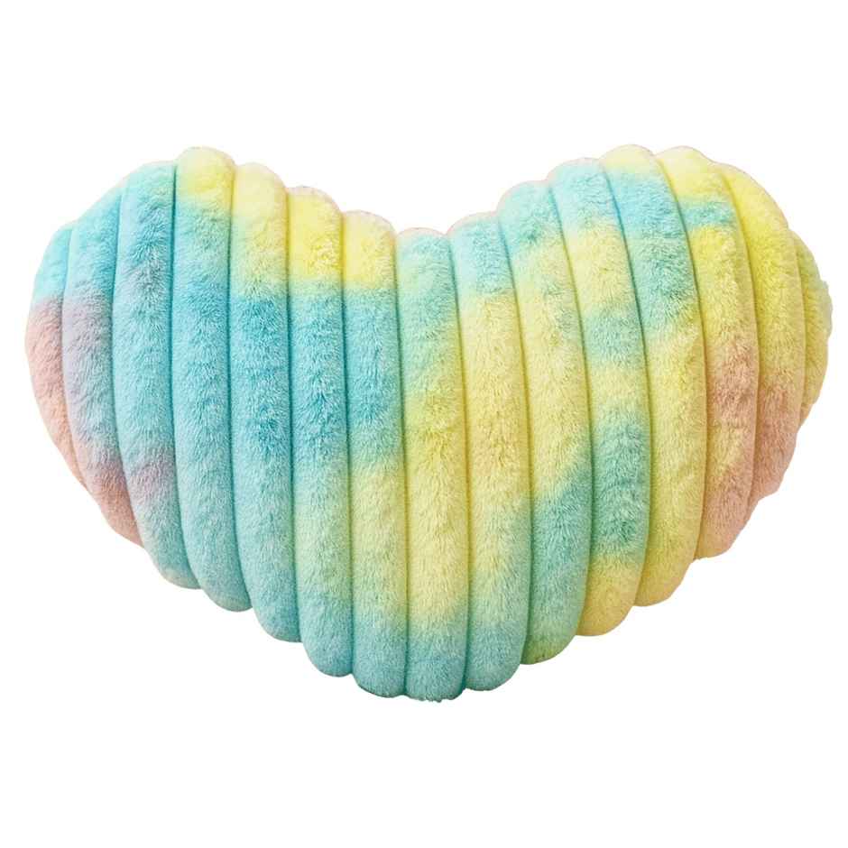 Toytales Line Rainbow Heart | Plush Colorful Heart Soft Toy | Birthday Gift 25 cm