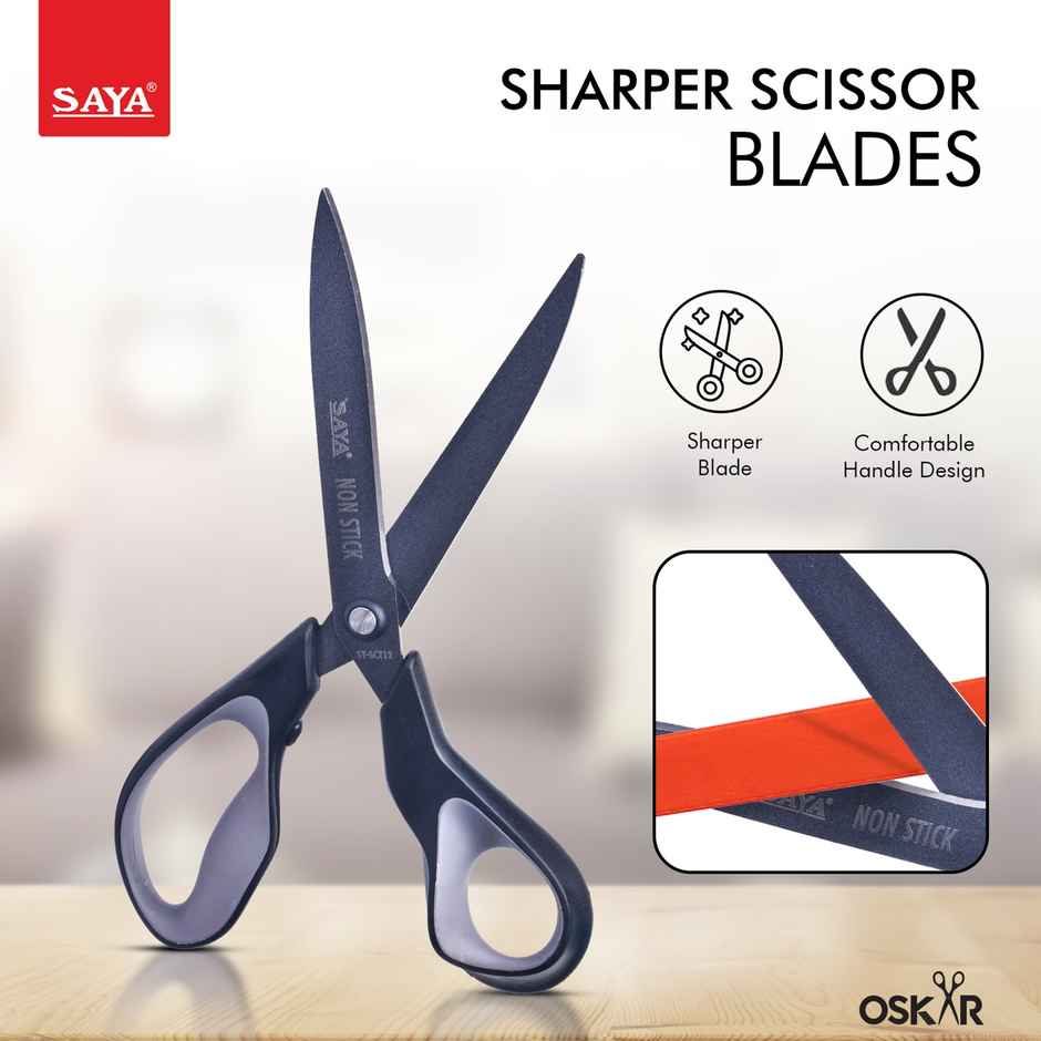 Saya Universal Scissors - Multipurpose Cutting Tool with Non-Stick Coating | Assorted