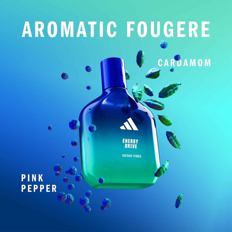 Adidas Vibes Energy Drive Eau De Parfum