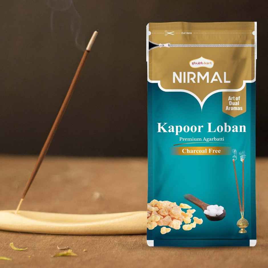 Nirmal Kapoor Loban Premium Agarbatti | Charcoal Free | Shubhkart