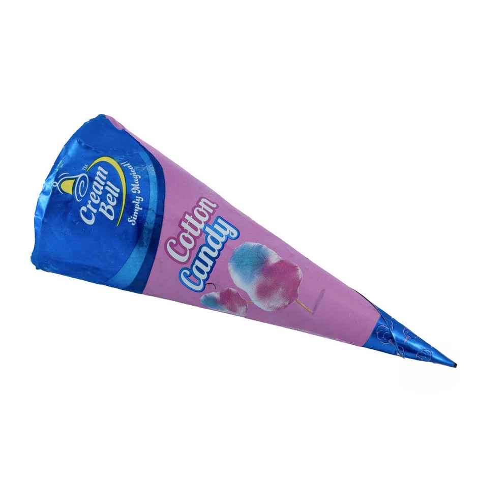 Cream Bell Cotton Candy Cone Combo