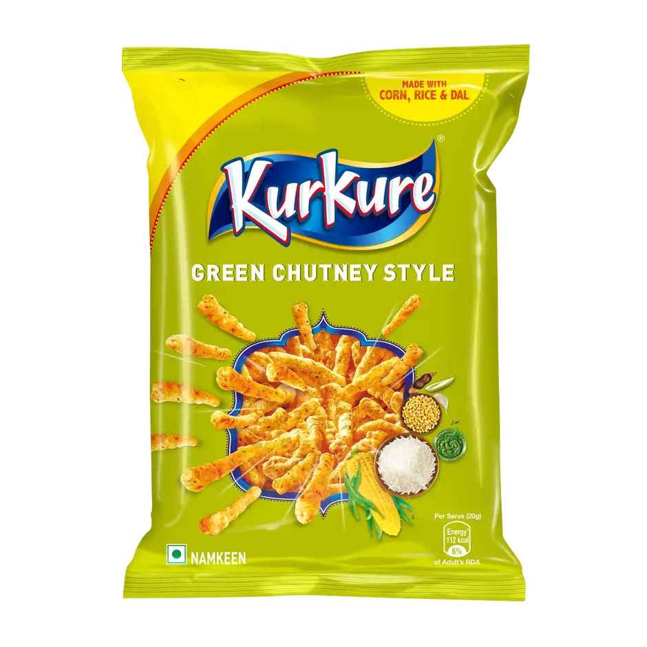 Kurkure Green Chutney Style | Spicy Crunchy Snack