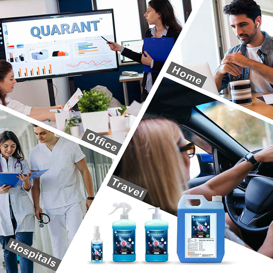 Quarant 80% Alcohol Based Instant Hand Sanitizer