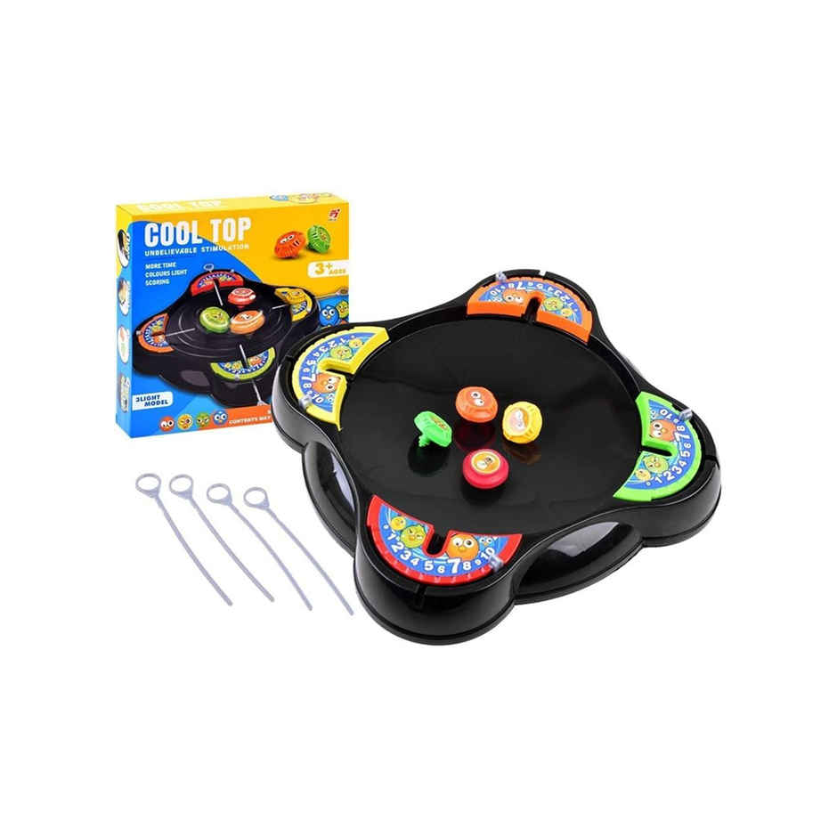 Toyshine Cool Top Fusion Battle Spinning Tops For Kids Boys And Girls Battling Top Stadium
