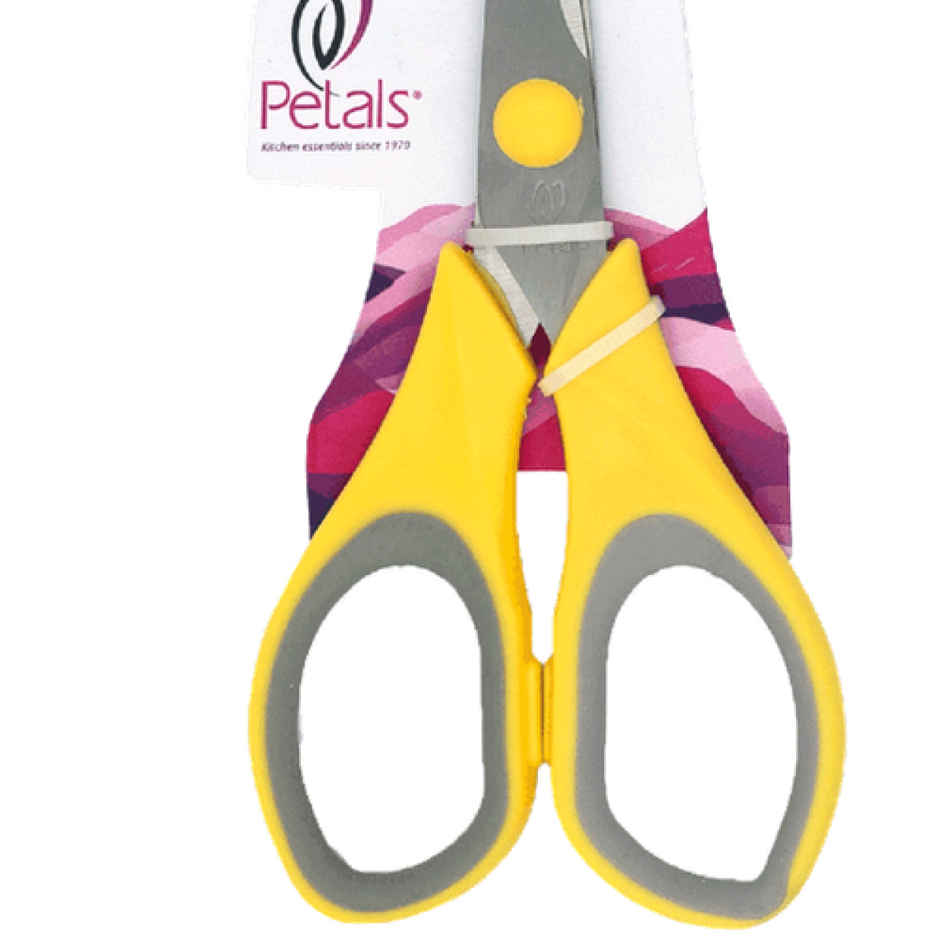 Petals General All Purpose Household Scissor| Colour May Vary - 14 cm