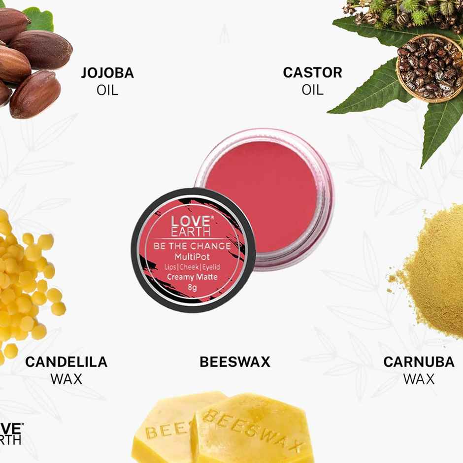 Love Earth Multipot-Be The Change Rose Pink