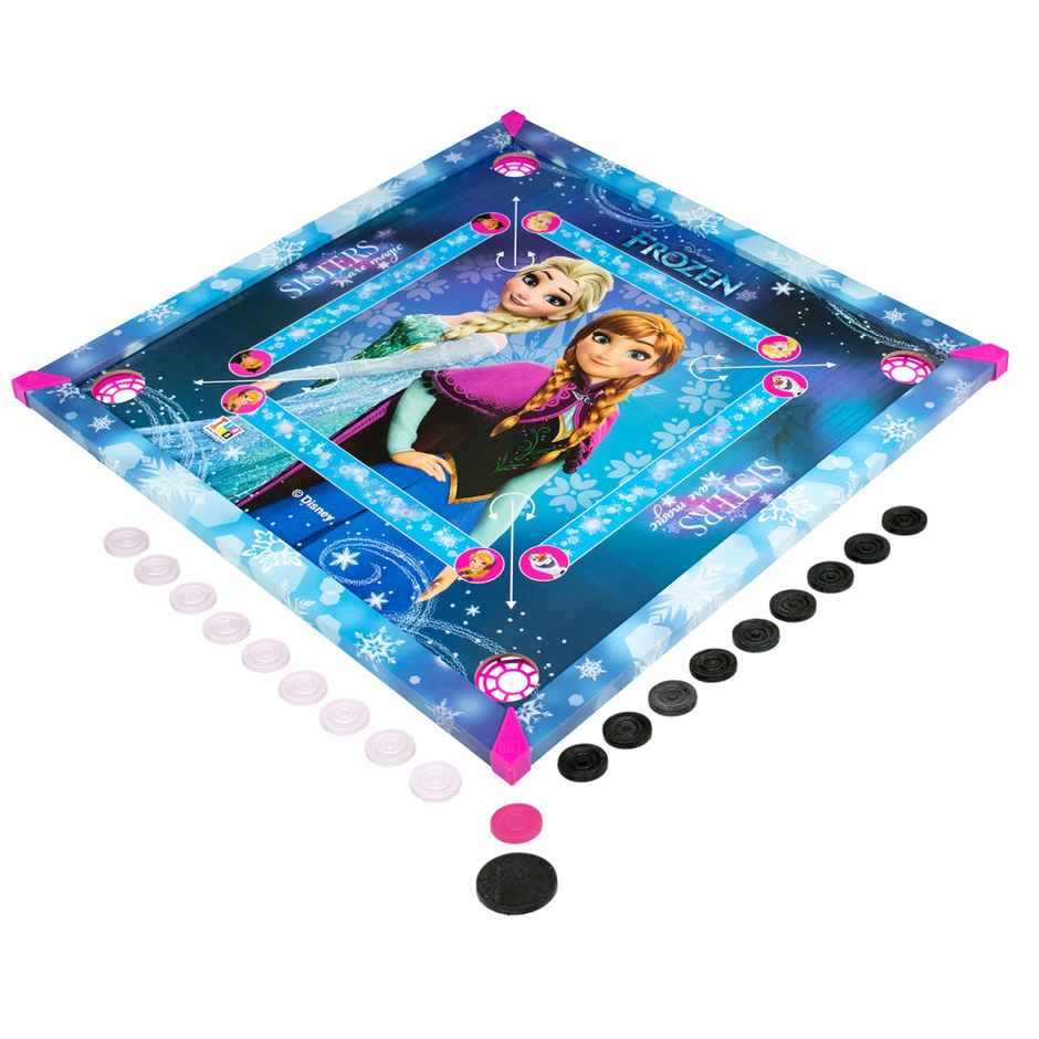 Itoys Carrom Board 26 x 26-frozen (Colour May Vary)