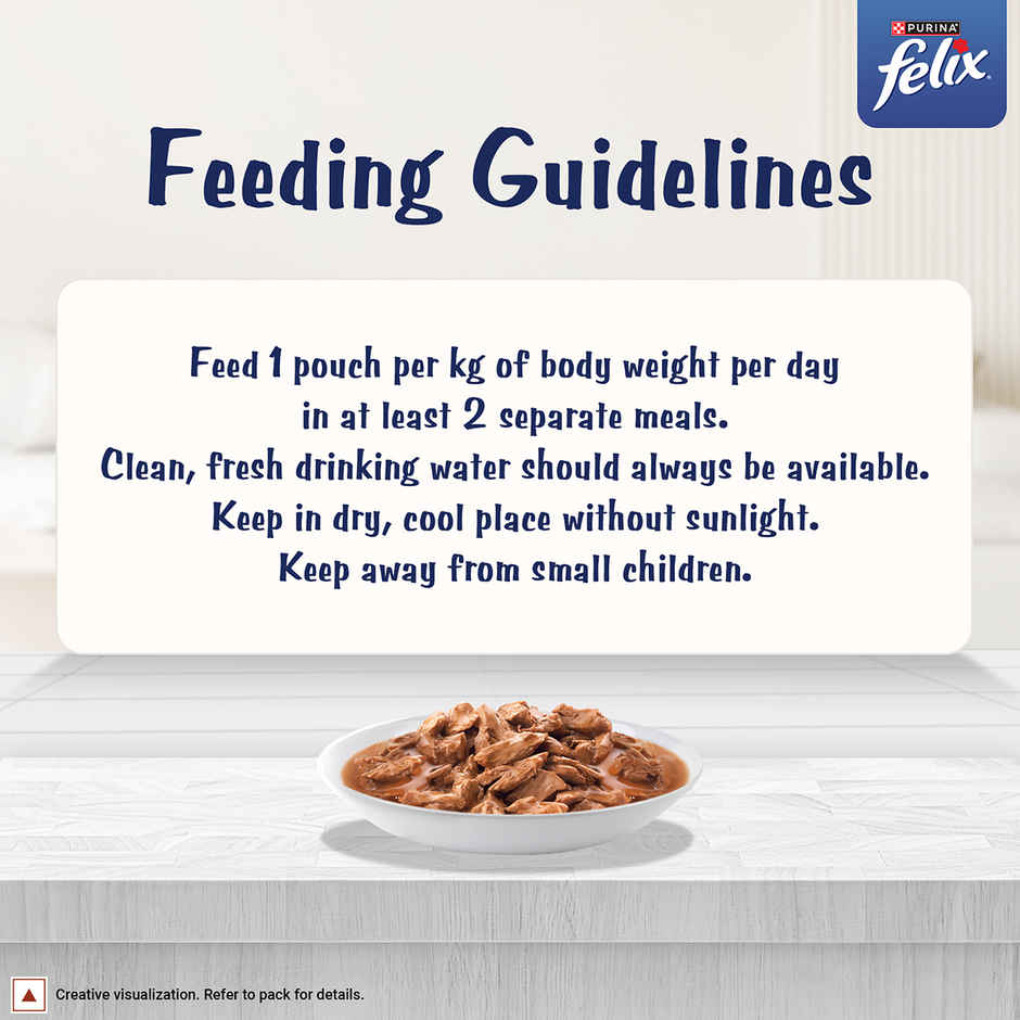 Purina Felix Gravy Lover, Meaty Chicken Chunks