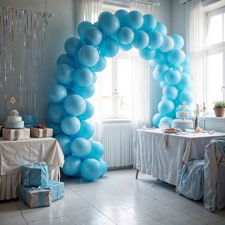 Blue Balloons | Birthday Decoration Party Pack | Latex Party Balloons | Propcon