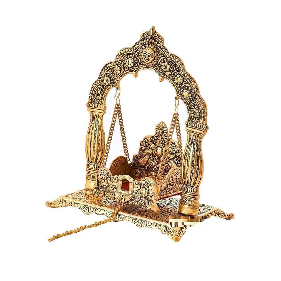 Palna Jhula Surya Mehrab | Gold Polish | Devnidhi