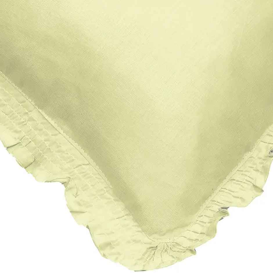 Kuber Industries 17"x27" 2 Pieces 200 TC Embroidered Cotton Pillow Cover Set | Cream