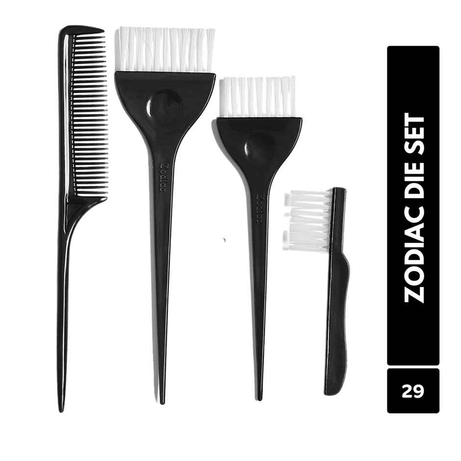 Zodiac Bs-001 Hair Dye Brush Combo