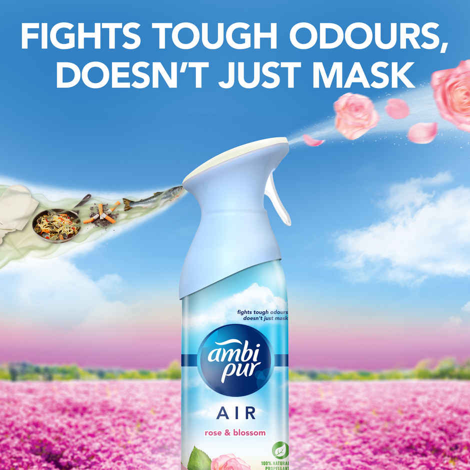 Ambi Pur Rose & Blossom Room Freshener Spray