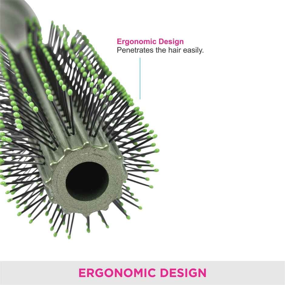 VEGA Round Hair Brush For Adding Curls | Volume & Waves In Hair| Unisex| All Hair Types (R13-Rb)