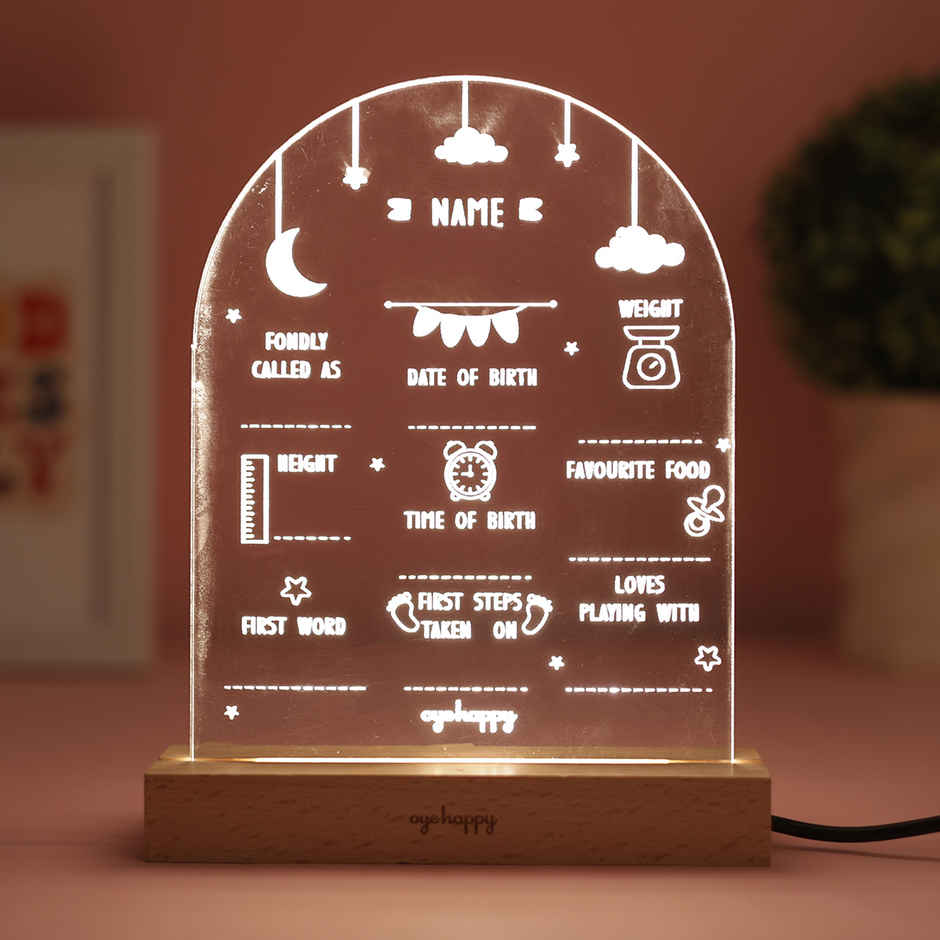 Happy Mail Dreamy Clouds Baby Lamp