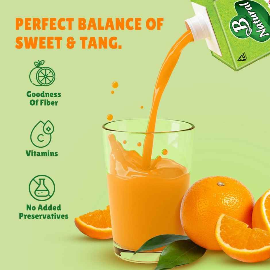 B Natural Orange Juice