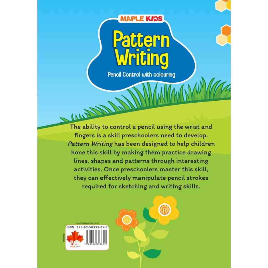 Pattern Writing - Pencil Control Activity Book For Kids | Age 2-5