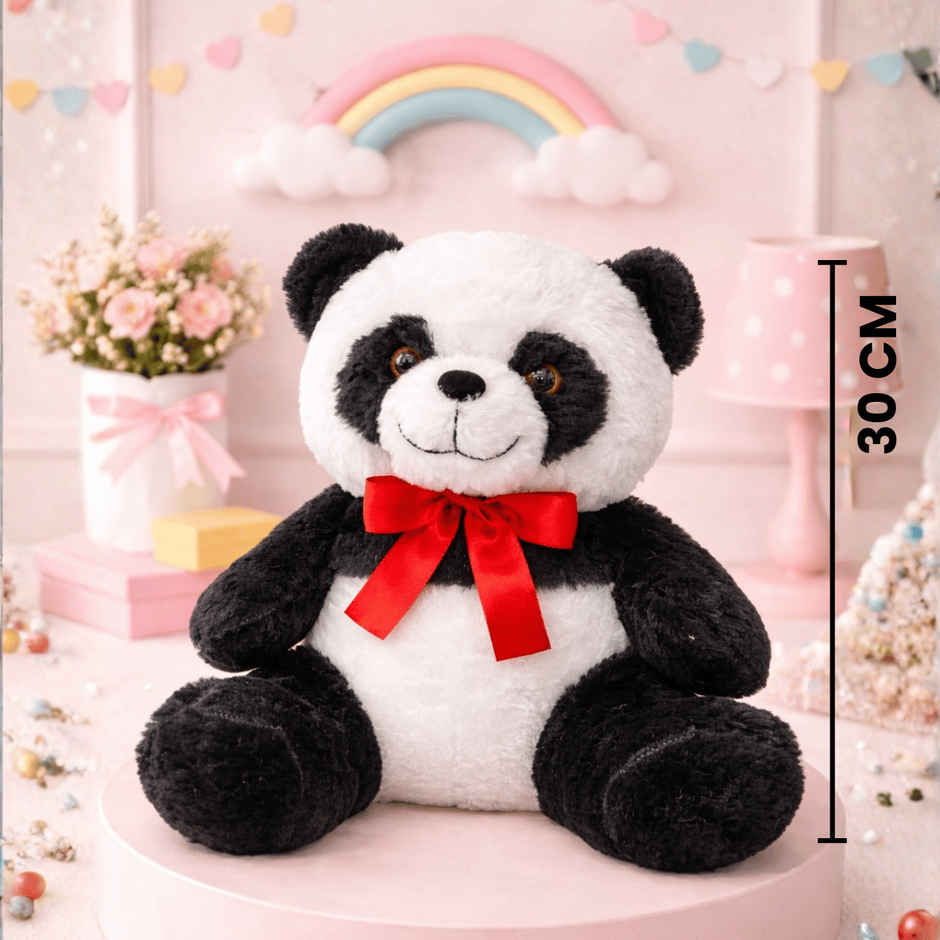 Toytales Panda Soft Toy | Cute Cuddle Gift For Kids | Birthday Gift 30 cm