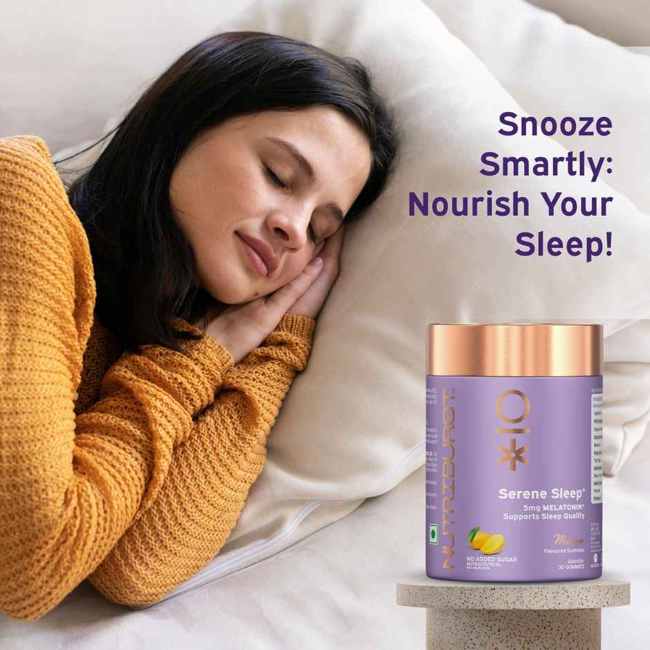 Nurtiburst Serene Sleep Gummies With Melatonin