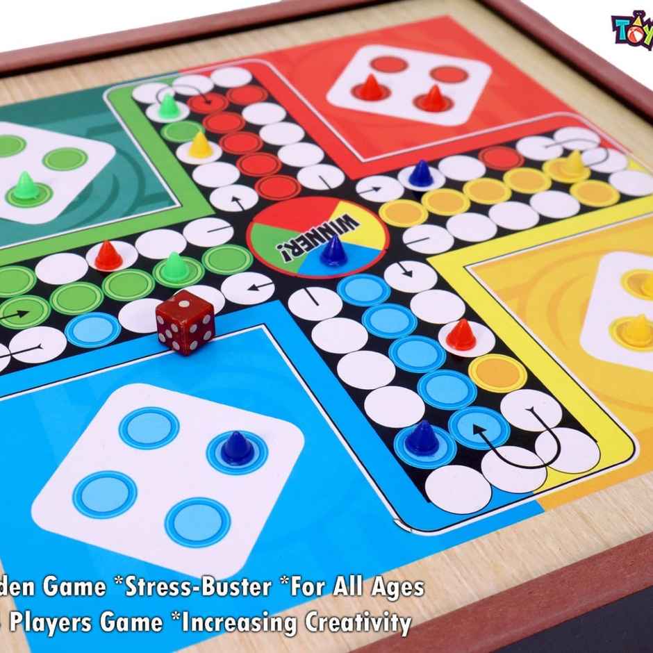 Toyshine Anti-Slip Design Fast Sling Puck Board Game 58 cm | 4 - 10 Years